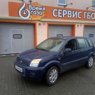 Установка ГБО на Ford Fusion 1.4 2012 г.в.