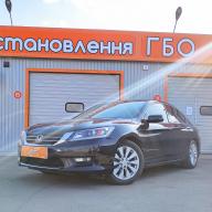 Установка ГБО на Honda Accord 3.5 2013 г.в.