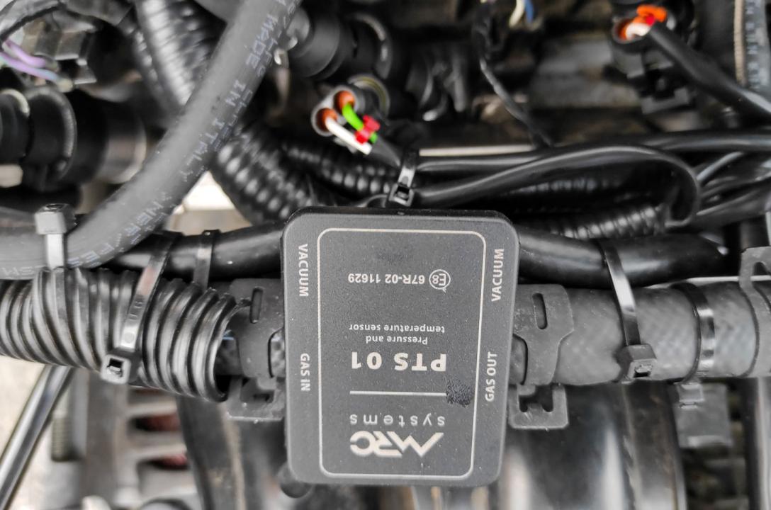 MAP-sensor MRC PTS01 + Obejmy samozaciskowe