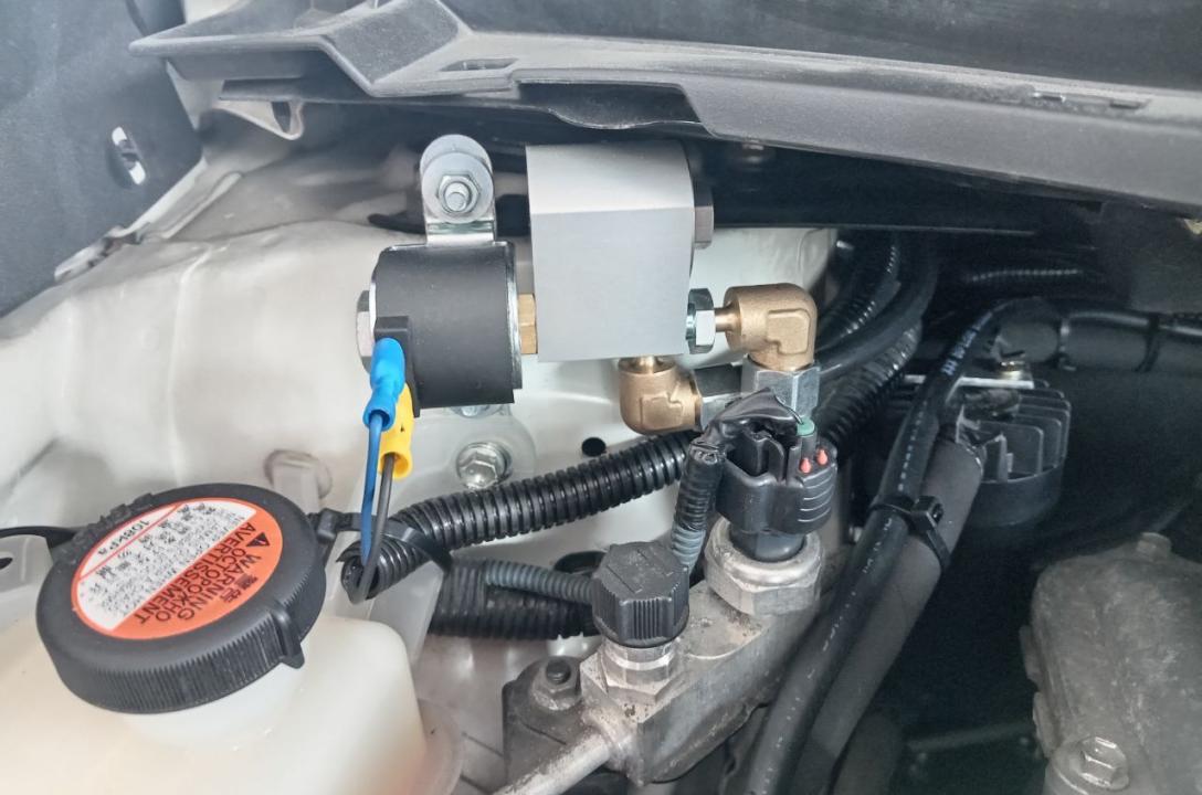 W tej konfiguracji wymagane ciśnienie robocze gazu zapewnia najmocniejszy reduktor gazowy od MRC Compact. Dzięki zwiększonej wydajności ten reduktor nigdy nie będzie pracował na granicy swoich możliwości.